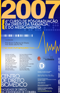 6.º Curso de Pós-graduação em Direito da Farmácia e do Medicamento