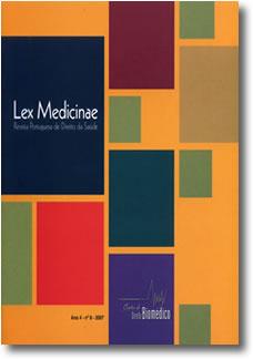 LEX MEDICINAE ANO 4 - Nº 8 REVISTA PORTUGUESA DE DIREITO DA SAÚDE