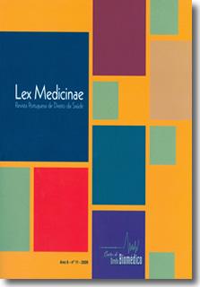 LEX MEDICINAE ANO 6 - Nº 11 REVISTA PORTUGUESA DE DIREITO DA SAÚDE